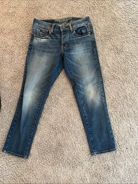 American Eagle Boy Crop Stretch Jeans